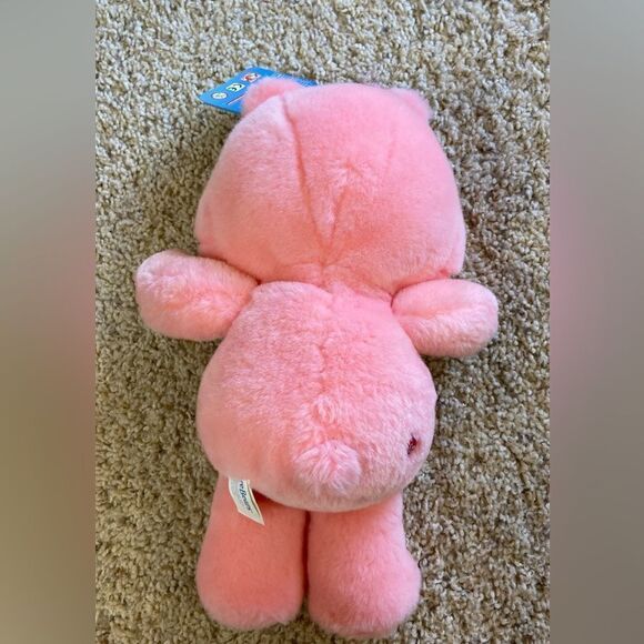 Nwt Vtg 2002 Care Bears Stuffed Pink Toy Bear Cheer 20s Anniversary Animal 13” - Picture 4 of 8